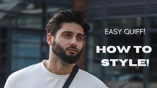 The classic textured Quiff | Mens hairstyle tutorial