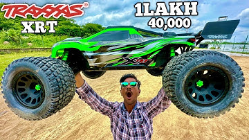 RC Traxxas XRT Speed King 8S First Run & Fight with Xmaxx Car - Chatpat toy tv