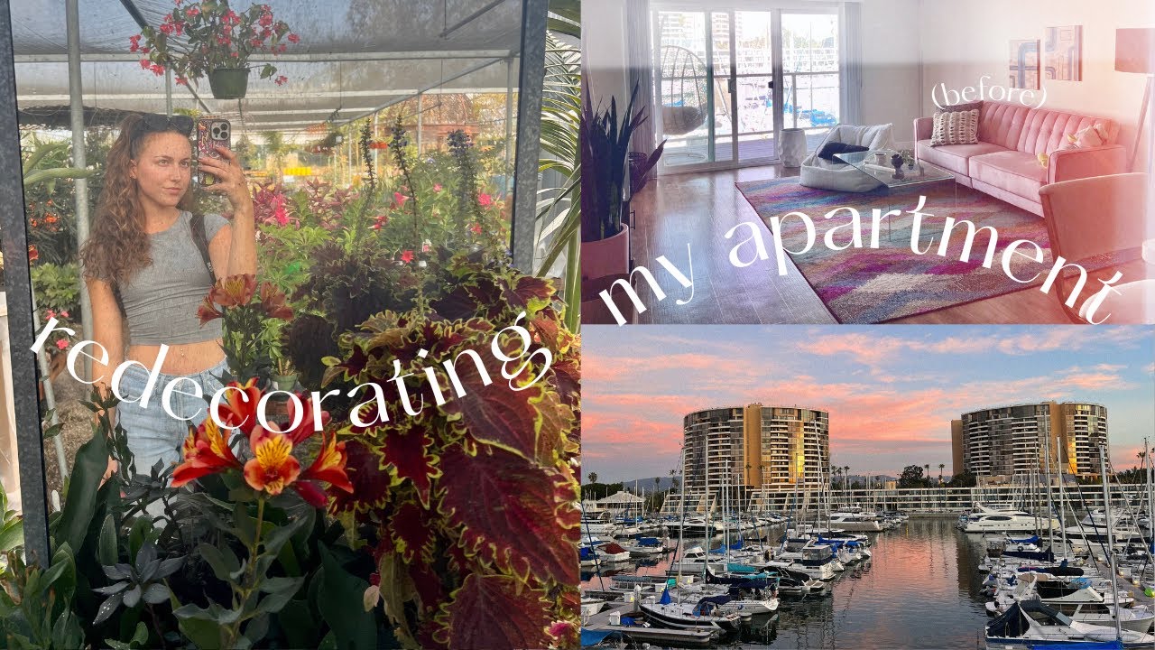 DECORATING MY APARTMENT // SHOP WITH ME! ~thrifting decor, new plants, fb marketplace scores~