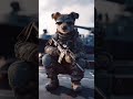 Cat dog army funny video😅😅