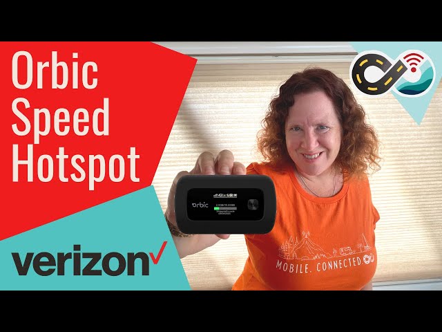Verizon Exclusive Orbic Speed | Mobile Hotspot | Get It Today