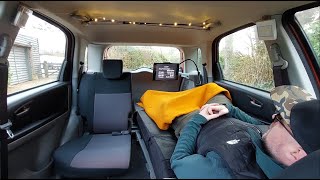 Transforming My Car into a Cozy Camper: Ultimate Relaxation Project [NO TALKING]