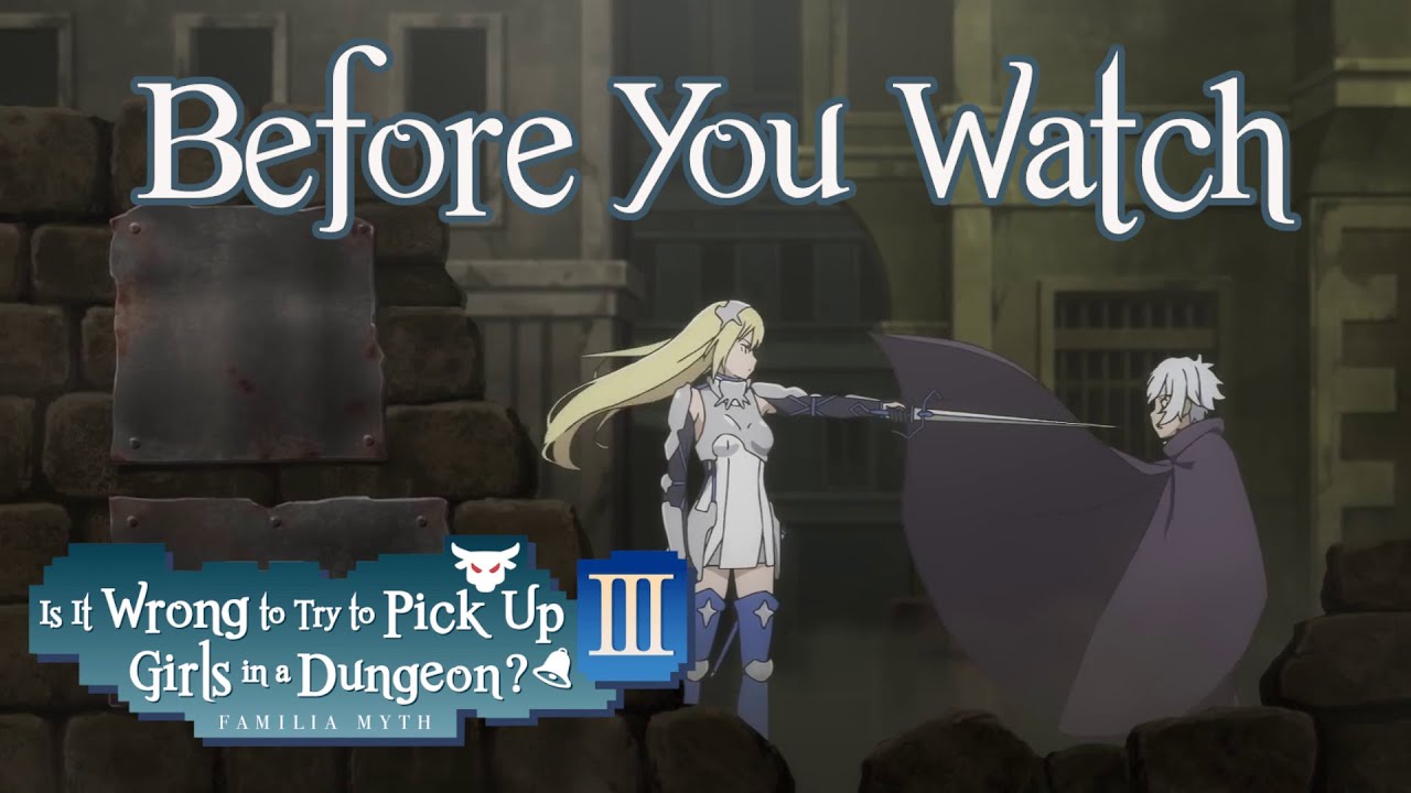 Watch Is It Wrong to Try to Pick Up Girls in a Dungeon?