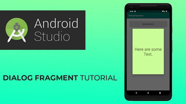 Android Studio DIalog Fragment Tutorial
