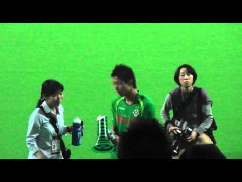 2012/7/22 東京ヴェルディ高橋祥平 試合後トラメガ