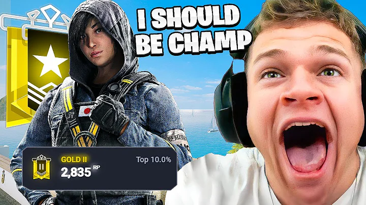 YOU vs The RANK You "Deserve"... (Rainbow Six Siege)