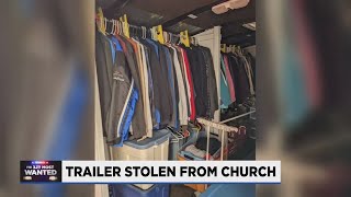 Milwaukie Church mobile clothing trailer stolen with thousands of donated items inside