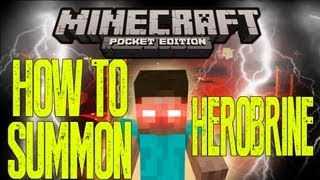 How To Summon Herobrine in Minecraft PE: Mod Showcase