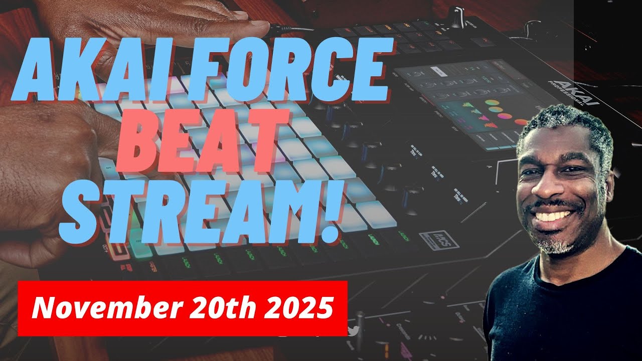 Akai Force  Beatstream - 20h Nov 2025 - 8pm (UK time)