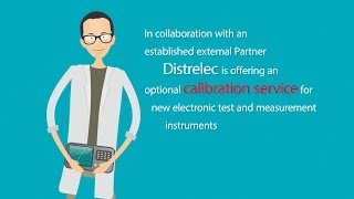 Distrelec calibration service for electronic test and measurement instruments