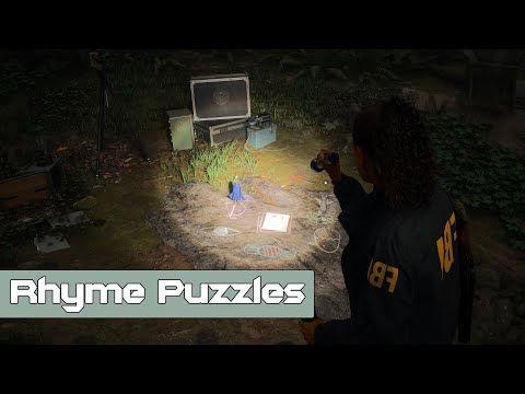 Alan Wake 2 Rhyme Puzzles Solutions - Streamside and Witchfinder's Station
