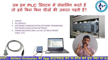 जानिए आप कैसे एक अच्छे PLC PROGRAMMER बन सकते हैं,  बहुत ही सरल और साधारण भाषा में।@skilledhindustan