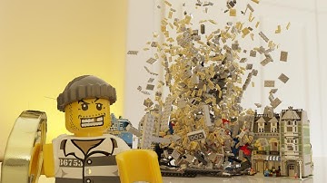 LEGO ANIMATION - BIG EXPLOSION - LEGO VILLAIN