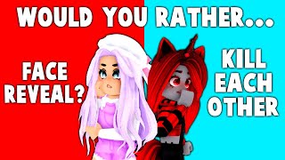 WOULD YOU RATHER With CUTIE! (Roblox)