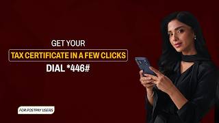 PostPay Users Get Your Tax Certificates in 2 Minutes | Digital Hoga Tou Foran Hoga | Jazz Cares screenshot 5