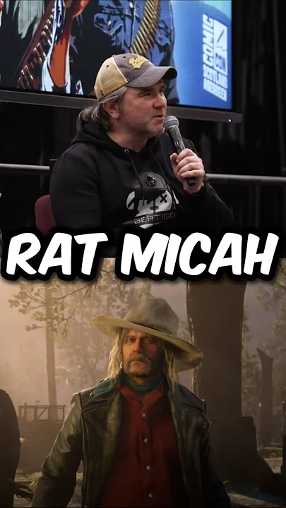 RdR2 Actors On Micah Bell 🐀🤠
