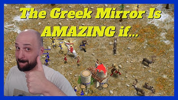 BOTH GO AGGRO! | 1v1 Zeus vs Poseidon #aom #ageofempires