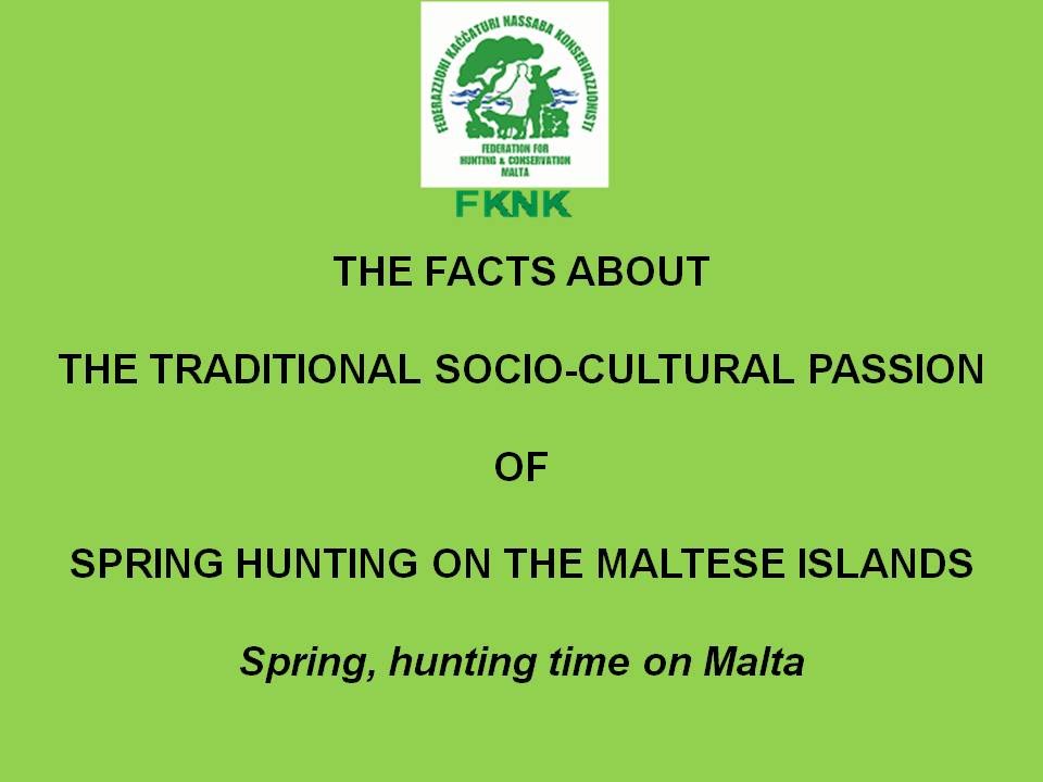 interesting hunting articles Spring, hunting time on Malta