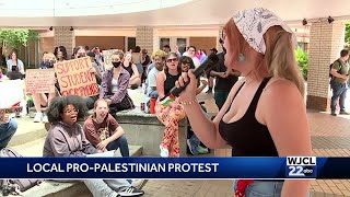 Palestinian protests break out on Georgia Southern's campuses