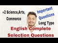 English complete selection questions for chse exam english chseodisha chse chse2024