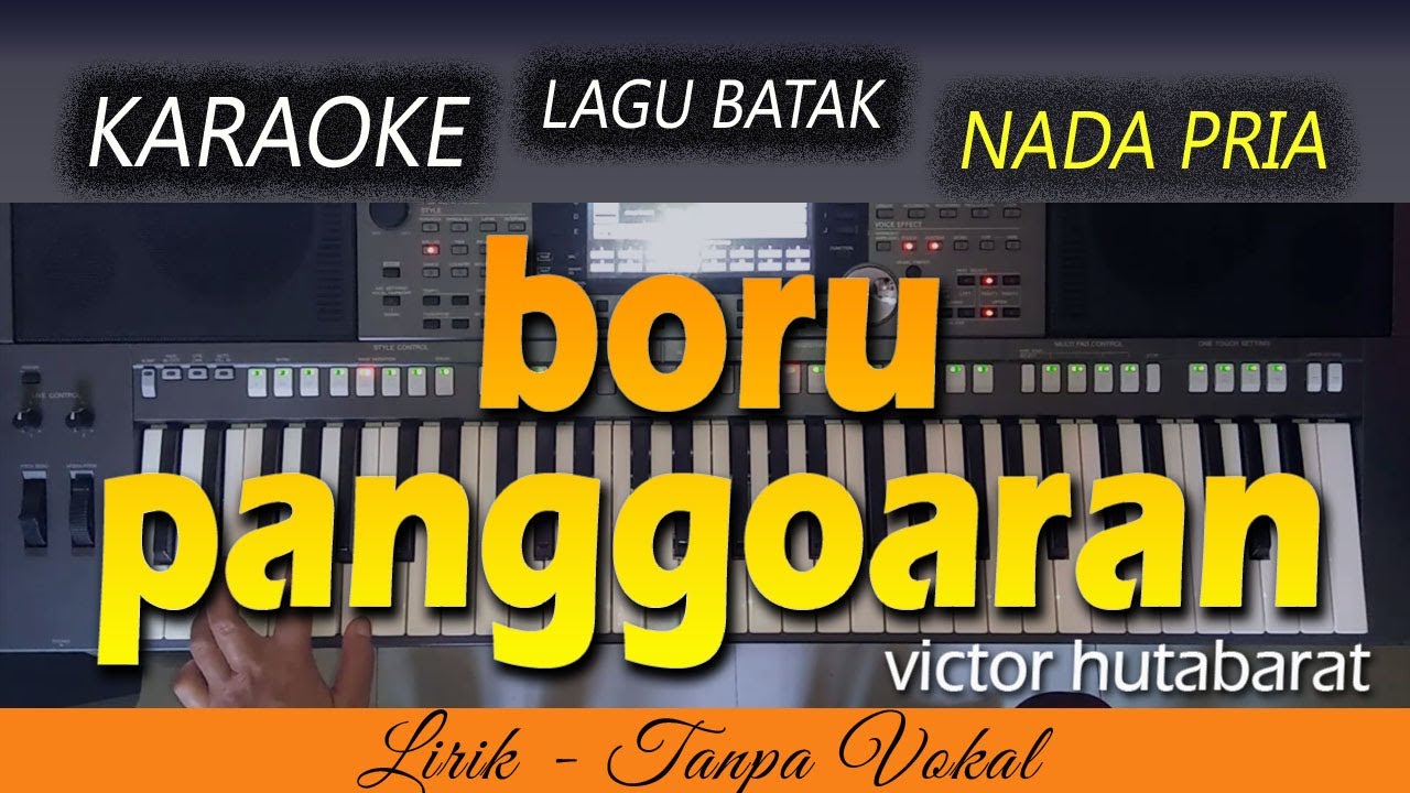 BORU PANGGOARAN Karaoke | JUDIKA - YouTube