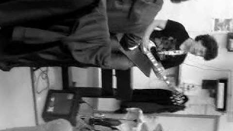 David Clement a la gratte & Nato a la batterie