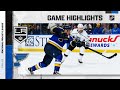 Kings @ Blues 10/25/21 | NHL Highlights