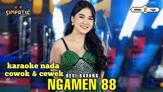 Ngamen 88 Karaoke Nada Cowok & Cewek | Versi Simpatik Music