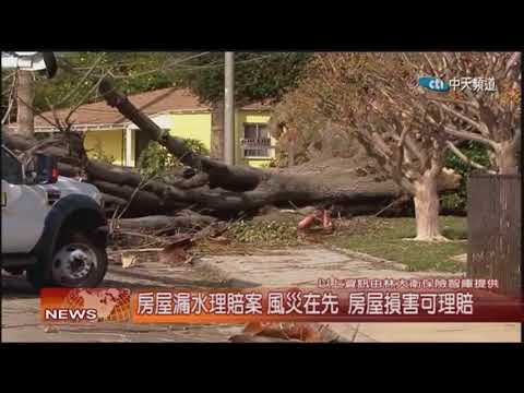 2018.03.12中天北美新聞-2　林大衛保險智庫：保險奇跡　土石流