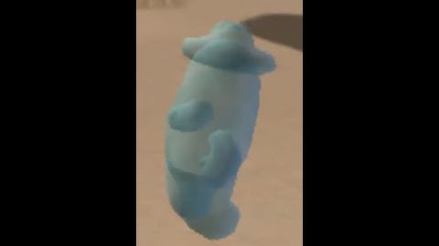 SpongeBob SquarePants BFBB, unused Bubble buddy  walking animation