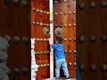 The Shining Copper Nails of the Ancient Door | Touching the Stories of Time #woodworking #highcpm