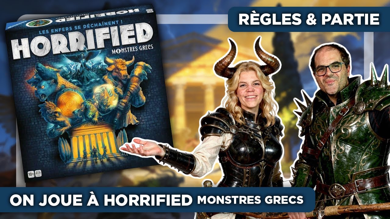 Jeu de stratégie Ravensburger Horrified Monstres Grecs