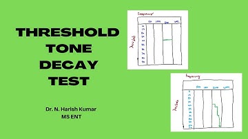 Threshold tone decay rest | MBBS - ENT