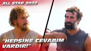 Berkan Ve Hi̇kmet Seremoni̇de Yüzleşti̇ Survivor All Star 2022 - 138. Bölüm