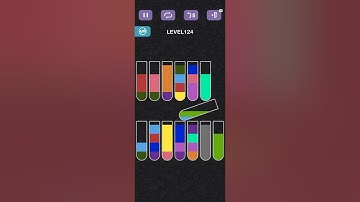 Water Sort Puzzle Level 124 || Water Sort Puzzle Game Play
