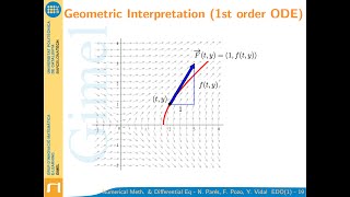 Ordinary Differential Equations - Geometric Interpretation