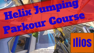 Soldier 76 Helix Jumping Parkour Course | Ilios | Overwatch