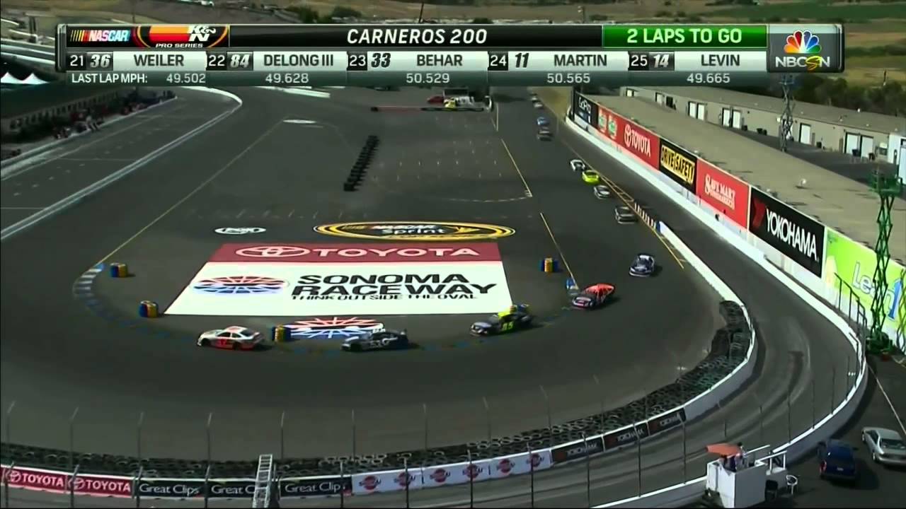 K&N Pro Series @ Sonoma (2015) - Final Restart/2 Laps