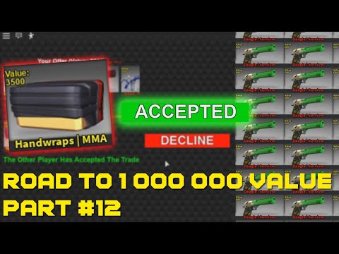 Mma Gloves Road To 1 000 000 Value Part 12 Counter Blox Trading Youtube - mma gloves roblox