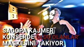 Sagopa Kajmer Konserde 'Oldu Olanlar' Maskesini Takıyor