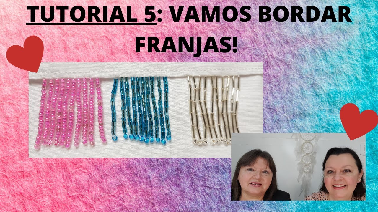 TUTORIAL 5: Vamos bordar franjas!