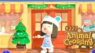 Décoration de Noël de la ville + cartes Amiibo Animal Crossing New Horizons 227