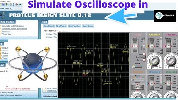 How To Simulate Oscilloscope in Proteus 8 Professional.