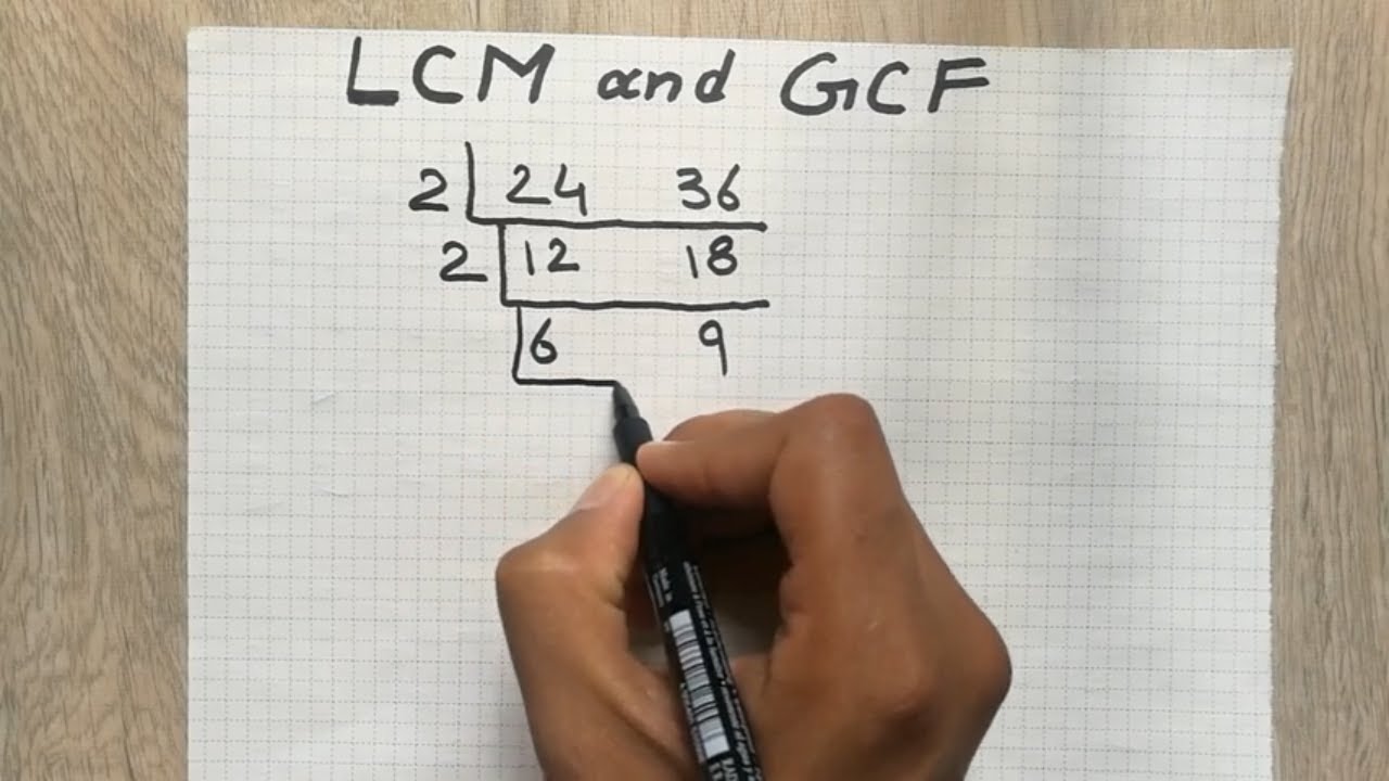 how-to-find-lcm-and-gcf-easy-way-the-ladder-method-youtube