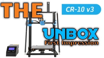 CR10-V3 Unboxing First Impressions - Review will be coming
