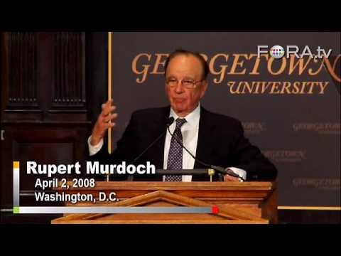 Rupert Murdoch on MySpace vs Facebook