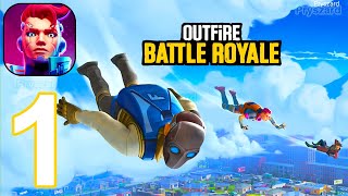 Outfire Battle Royale Shooter - Gameplay Part 1 Tutorial Solo Win (iOS, Android)