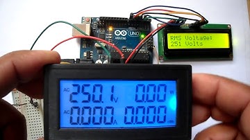 Arduino AC Voltmeter