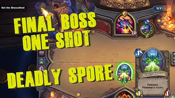 HearthStone Dungeon Run Defeating Final Boss in One turn