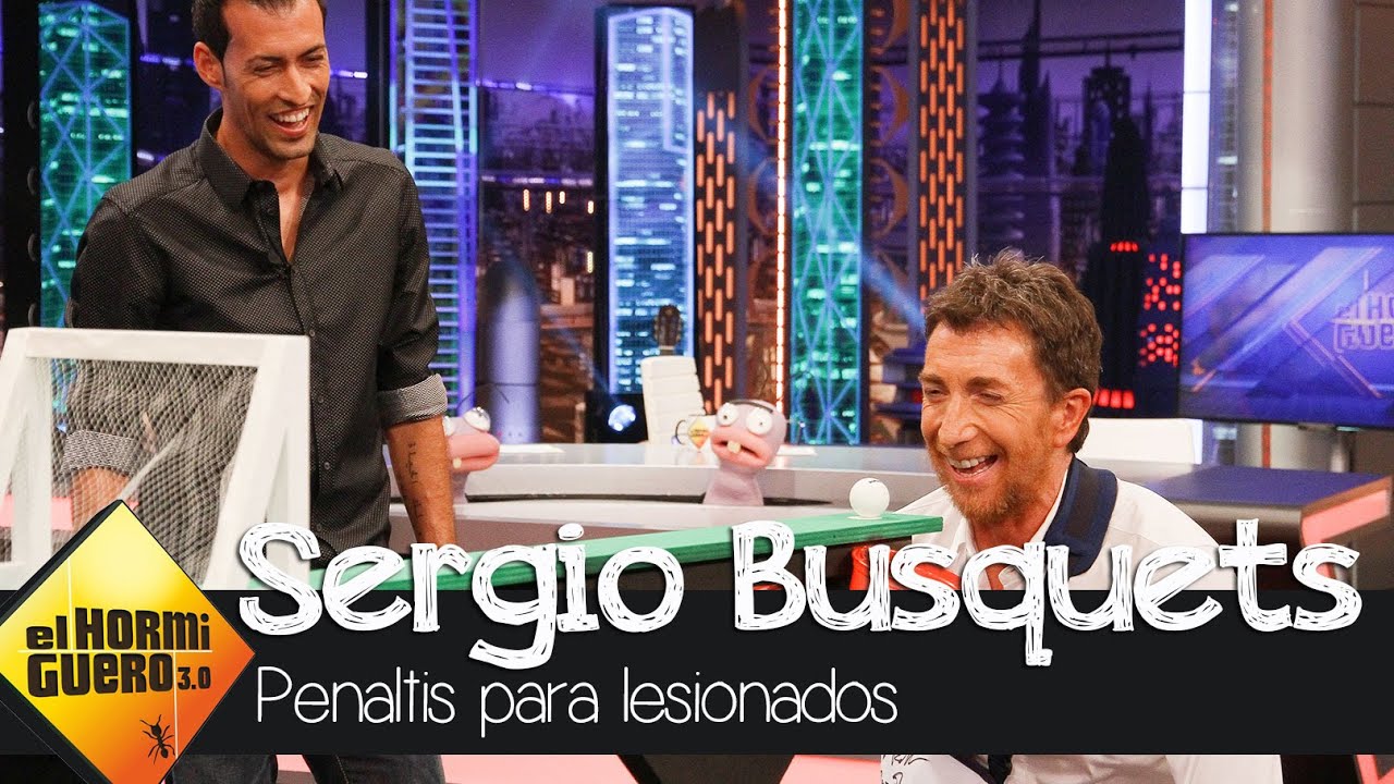 Penaltis para lesionados por Busquets y Pablo Motos - El Hormiguero 3.0